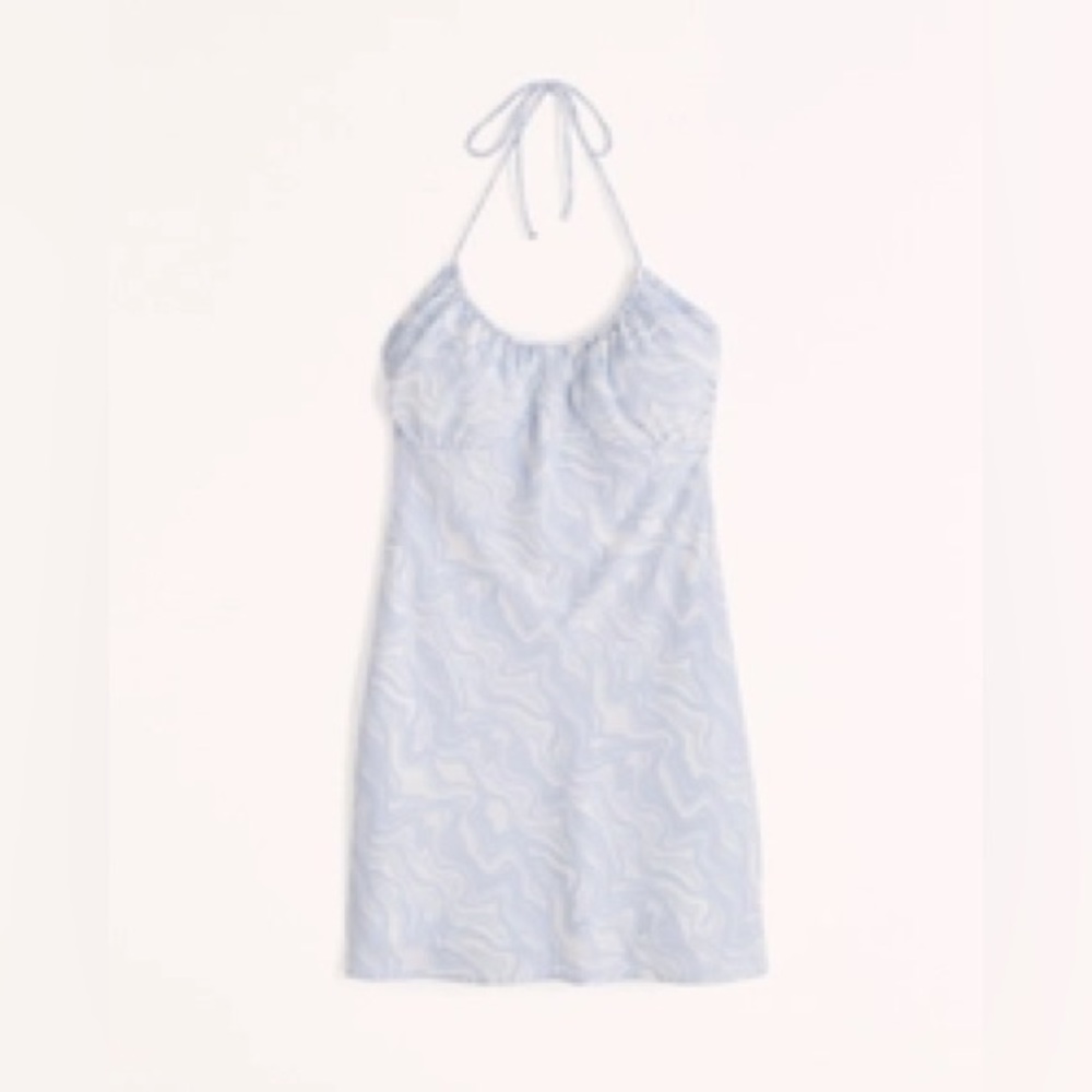 Abercrombie Strappy Blue Wave Mini Dress